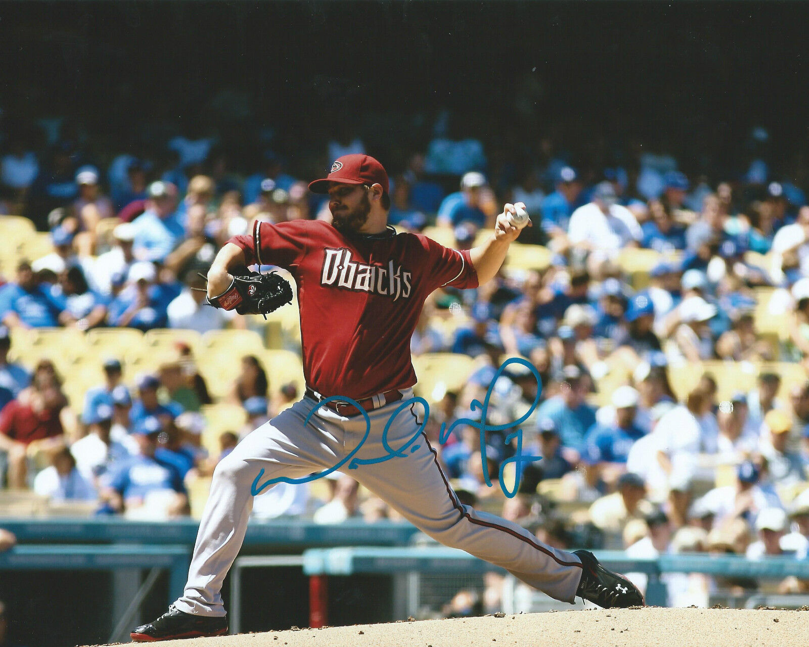 **GFA Arizona Diamondbacks *WADE MILEY* Signed 8x10 Photo Poster painting W2 COA**