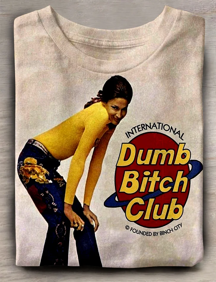 Teecade Teecade Dumb Bitch Club T-shirt