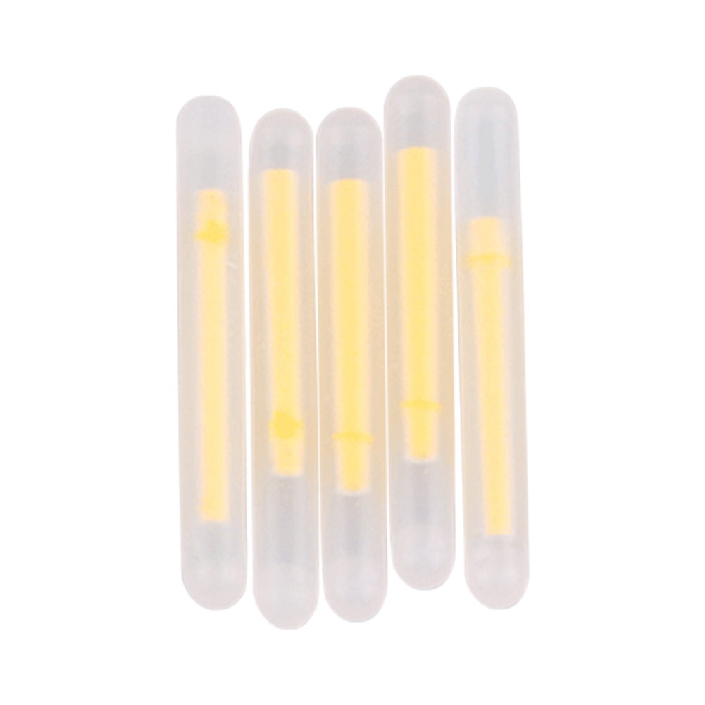 

5pcs Fishing Float Fluorescent Lightstick Night Dark Glow Fishing Rod Light, Light stick 4.5*37mm, 501 Original