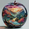Apple Scenery-14CT Stamped Cross Stitch 45*45cm tapestrymarket