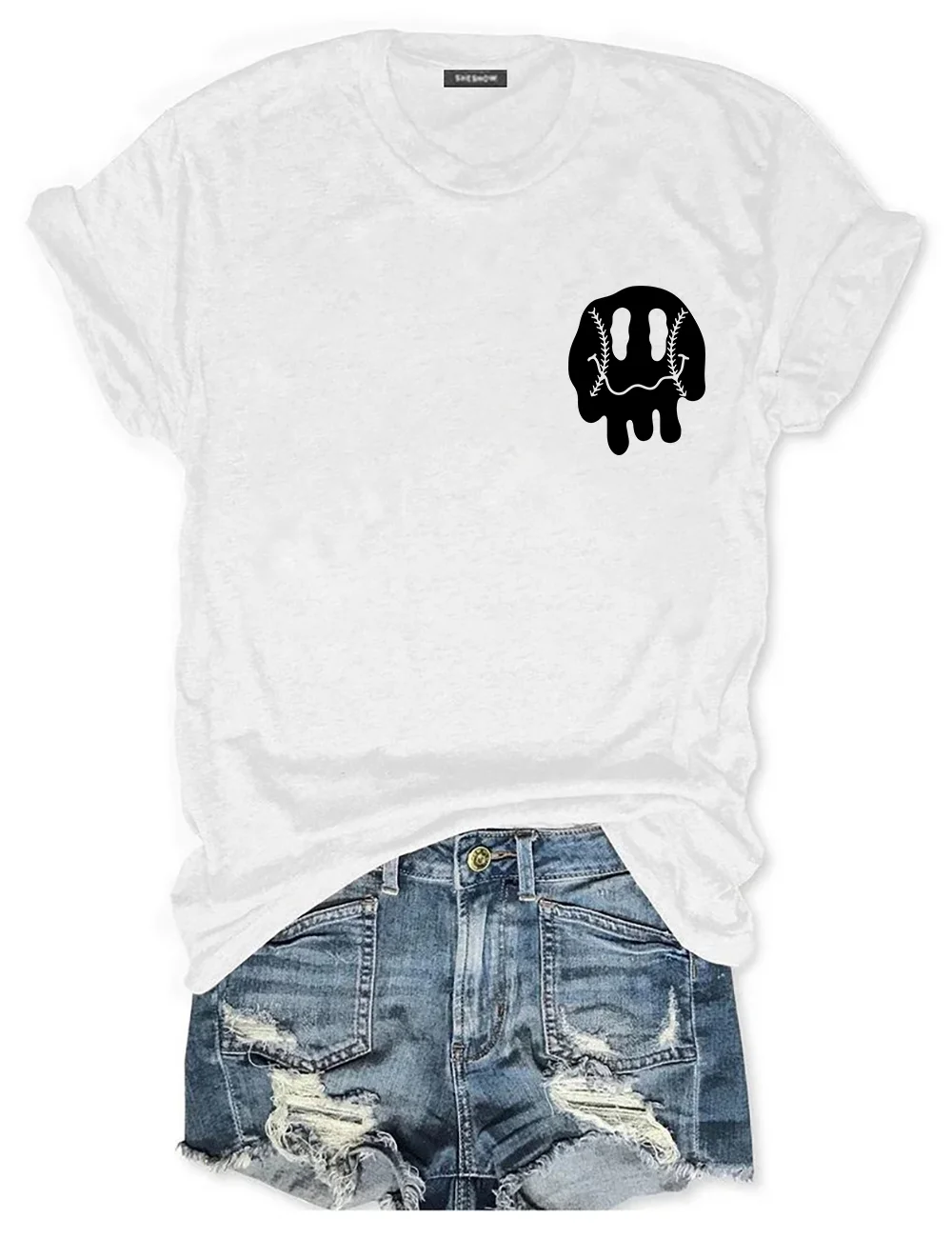 Somebody's Loud MOUTH Baseball Mama T-shirt