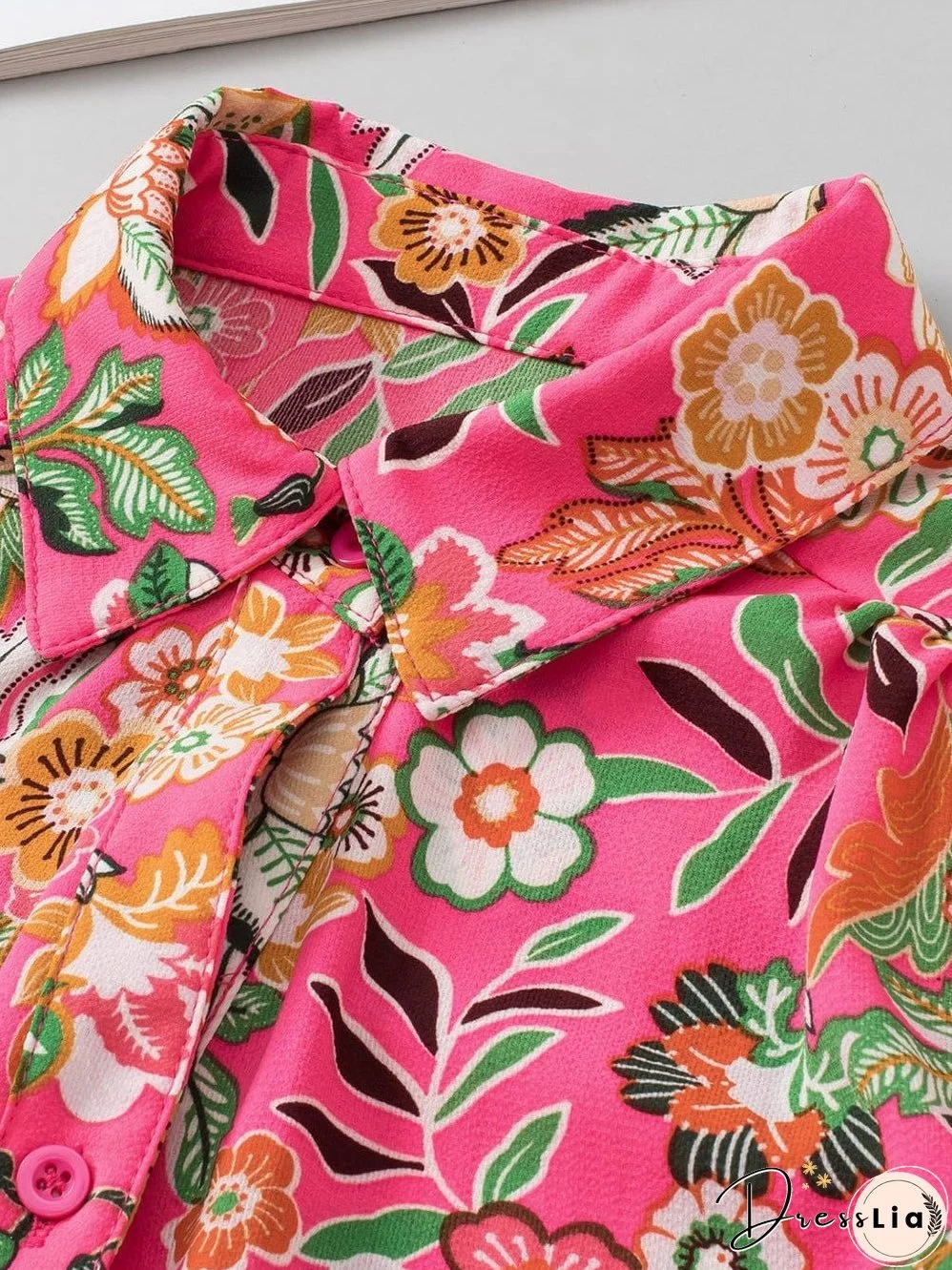 Multicolored Floral Blouse