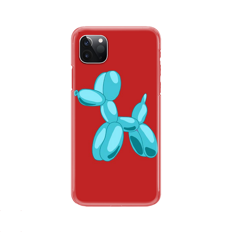 Blue Balloon In Poodle Shape, Poodle iPhone Case