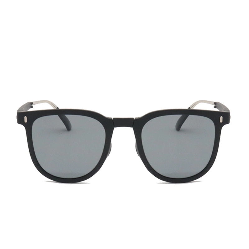 Elegant Basic Minimalist Pc Oval Frame Full Frame Men’s Sunglasses