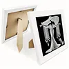 Robe perl&eacute;e en forme sp&eacute;ciale 5d bricolage partiel en diamants &agrave; points kits d&rsquo;art en pierres avec cadre, peintures en diamants, art de pierres pr&eacute;cie