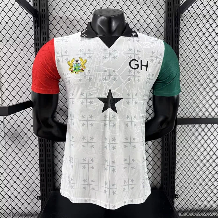 【S-2XL】Player Version - 26/27 Ghana Retro Away Training Jersey