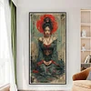 Ancient Style Girl-11CT Stamped Cross Stitch 40*80cm/15.75*31.5in (Big Size)