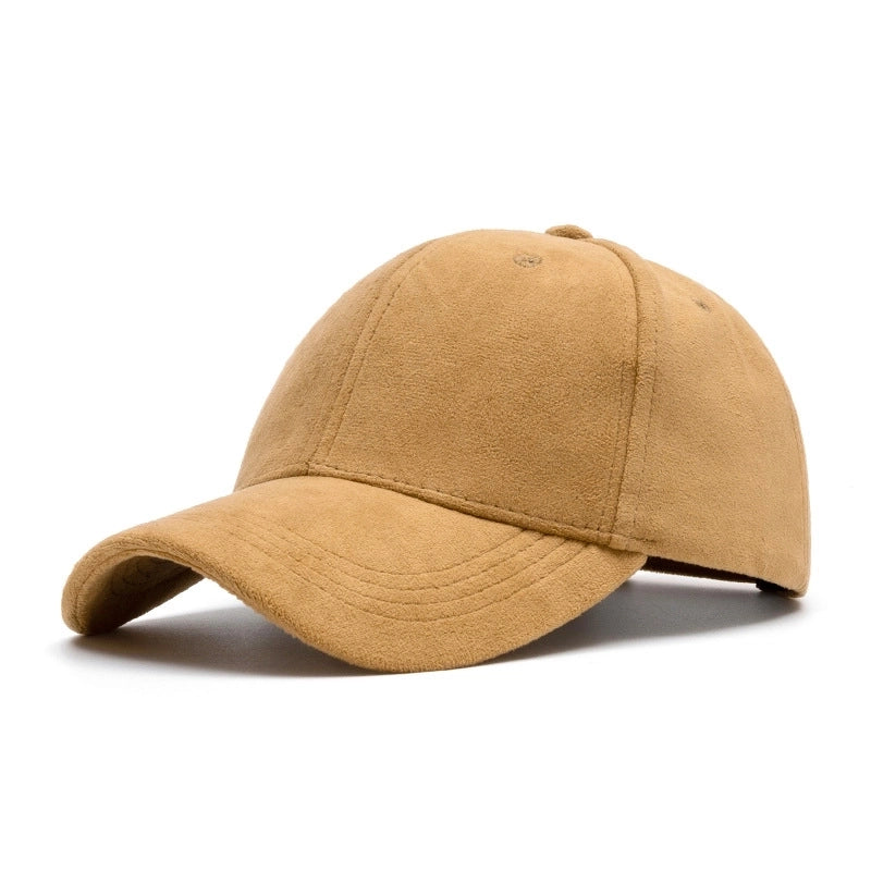 Women’s Streetwear Solid Color Curved Eaves Baseball Cap