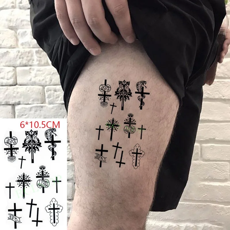 Waterproof Temporary Tattoo Sticker Anime Cartoon fire flame Tatto Flash Tatoo Fake Tattoos Small Size Art for Kids Men Women