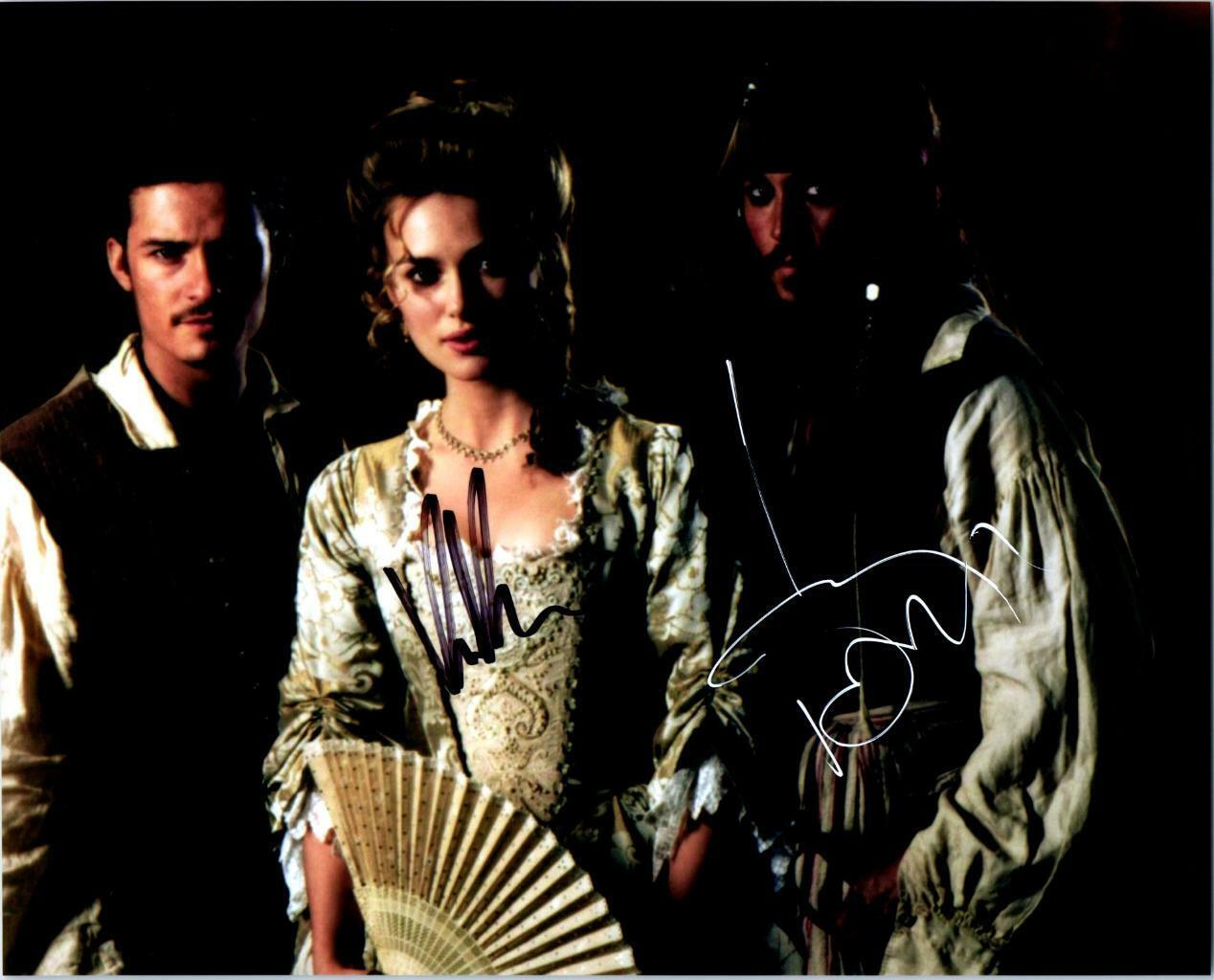 Keira Knightley Depp signed 8x10 Photo Poster painting picture autographed good looking plus COA