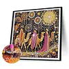 (4-Pack)Faith-Partial Special Shaped Diamond Painting 30*30CM