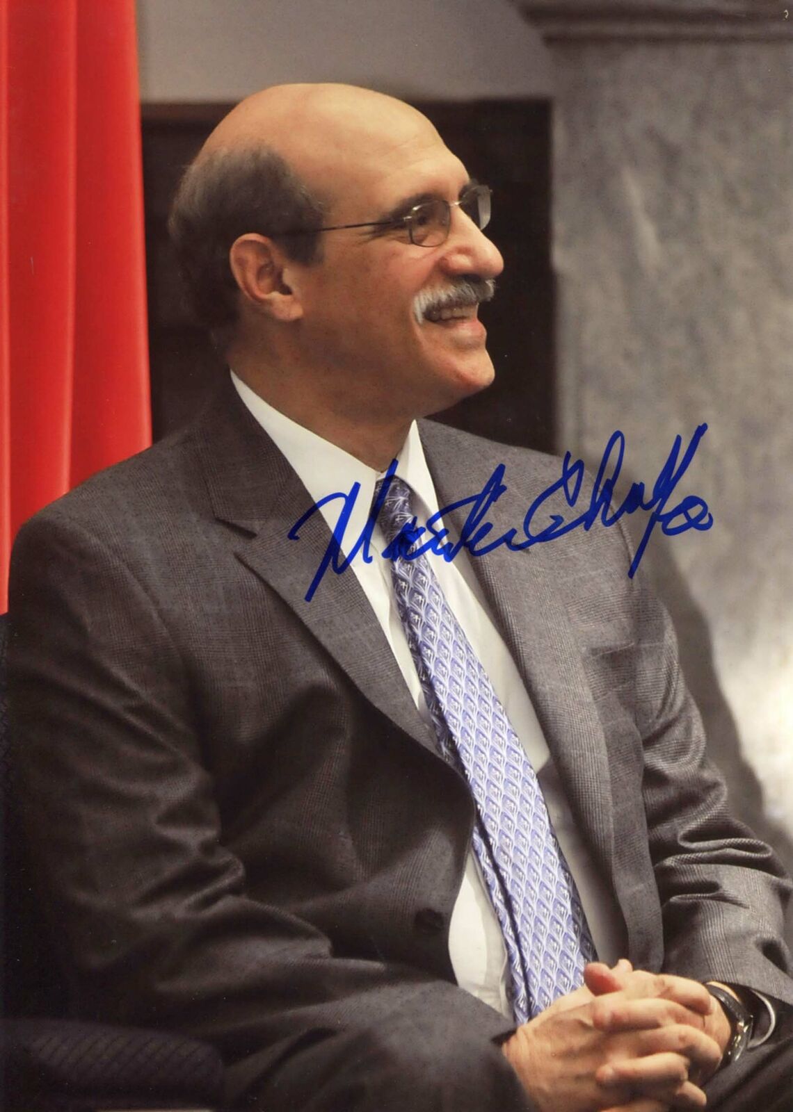 NOBEL PRIZE IN CHEMISTRY Martin Chalfie autograph, signed Photo Poster painting