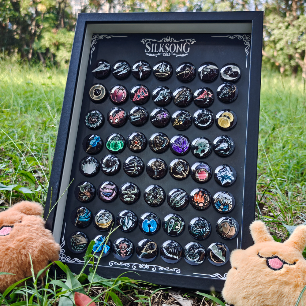 Slugcatgo Hollow Knight: Silksong Magnetic Charms（ 2.5 CM )
