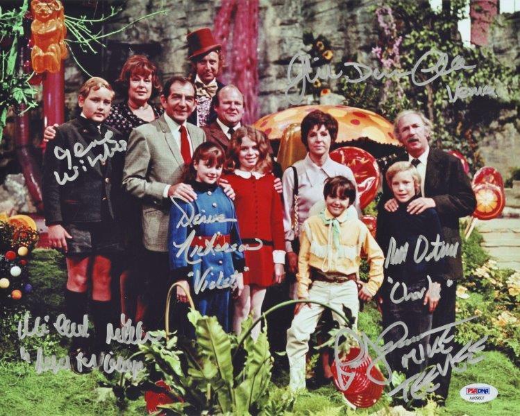 REPRINT - WILLIE WONKA & THE CHOCOLATE FACTORY Signed 8 x 10 Photo Poster painting Poster RP