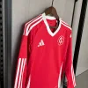 25/26 Sport Club Internacional Long Sleeve Soccer Jersey Home