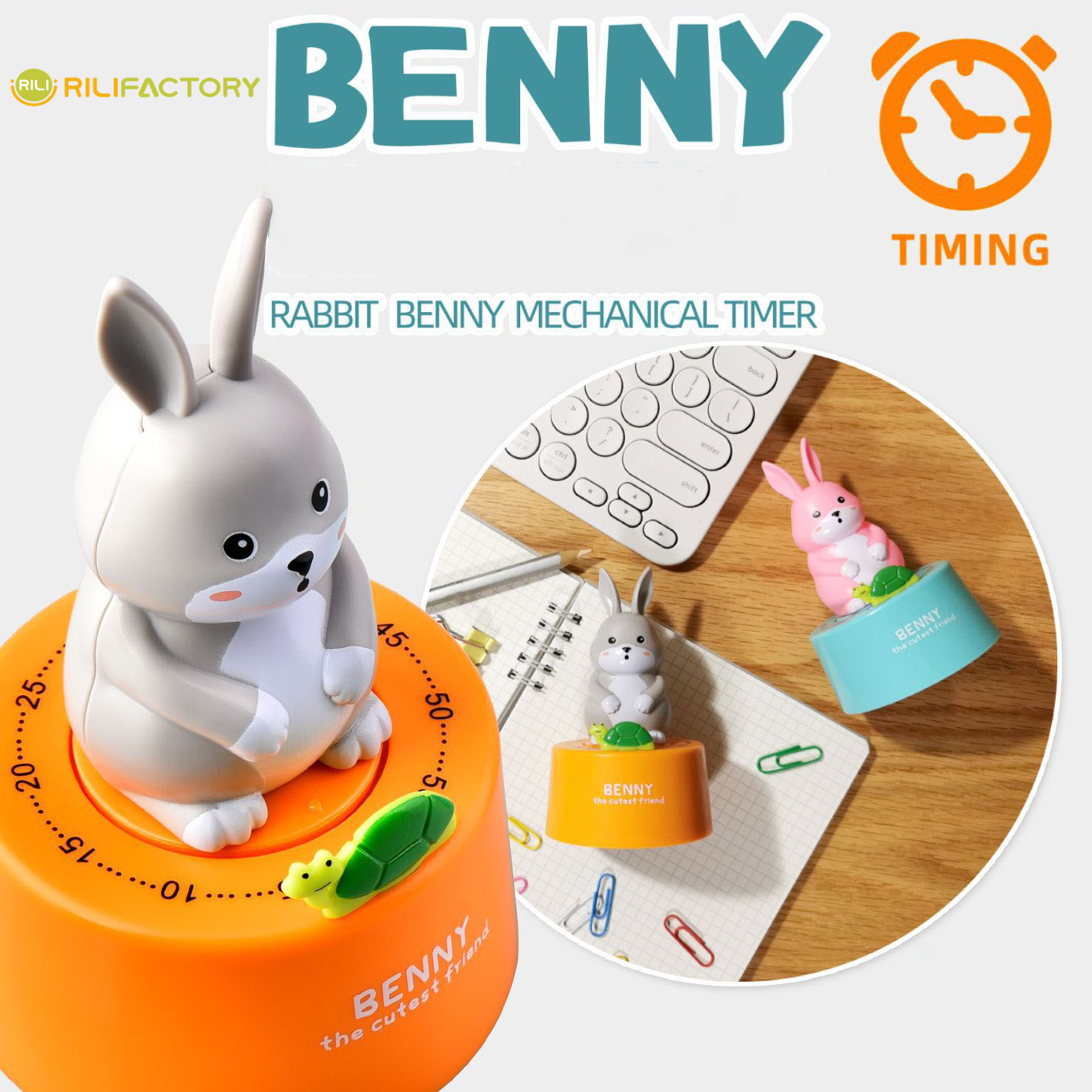 Rabbit Bunny Mechanical Timer - Manufacturer of Home Furnishing ...