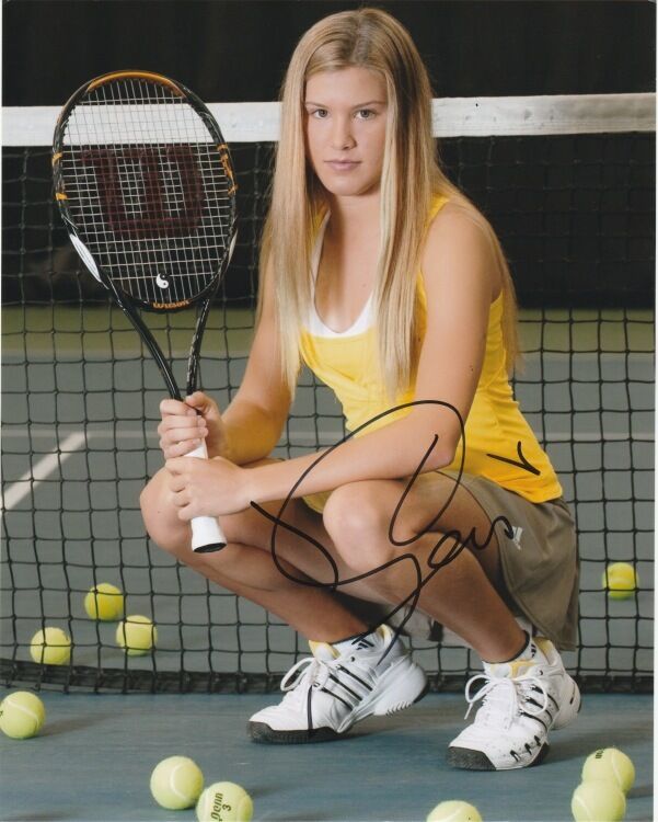 Eugenie Bouchard Autographed Signed 8x10 Photo Poster painting COA