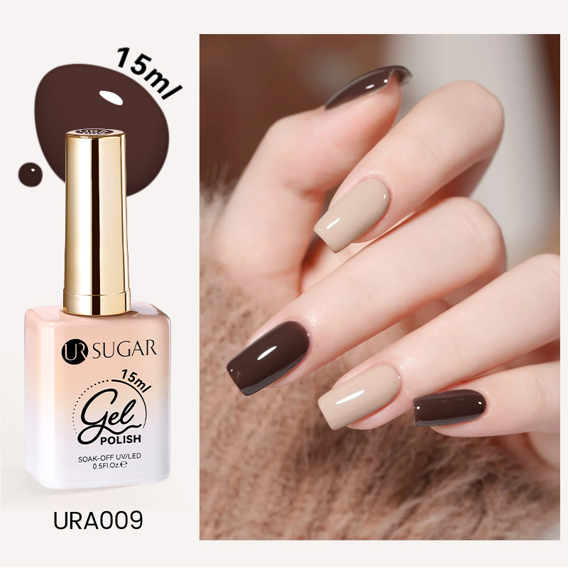Needmkt UR SUGAR 15ml Champagne Water Light Cat Magnetic Gel Nail Polish Vernis Semi Permanent Soak Off Crystal Gel Polish For Nails