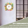 DIY Fruit Diamond Clock Art Pendant Home Wall Decoration Crafts