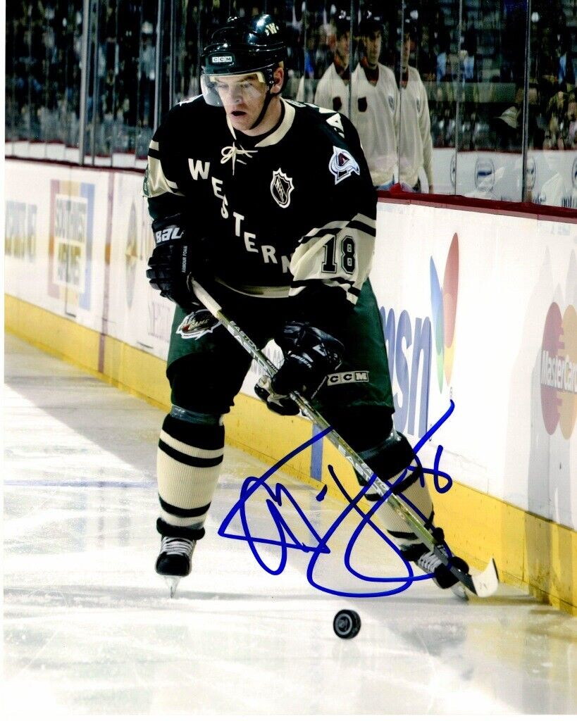 Alex Tanguay Signed - Autographed Colorado Avalanche All Star 8x10 inch Photo Poster painting