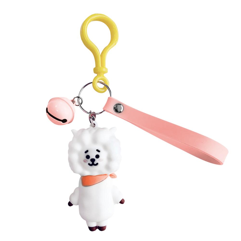 

Cute Korean Unisex Cartoon Character Keychain Keyrings Bags Pendant Gift (H, 501 Original