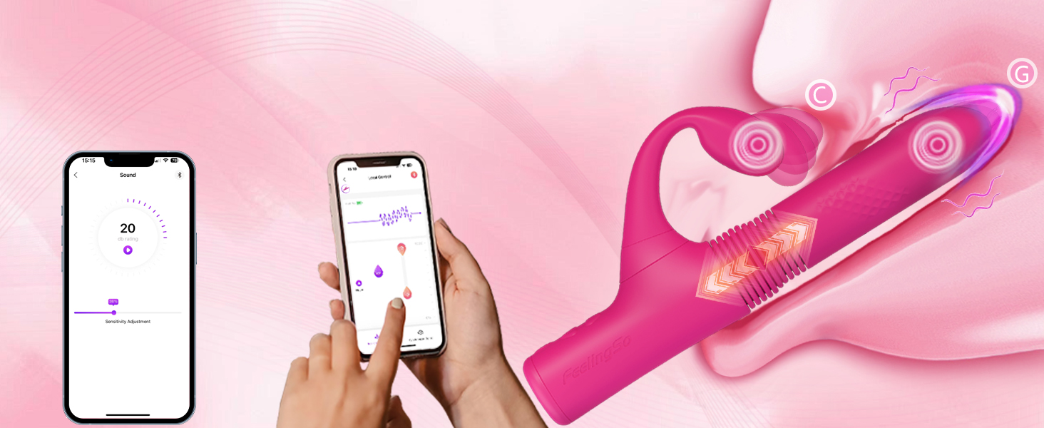 How to use an app-controlled vibrator