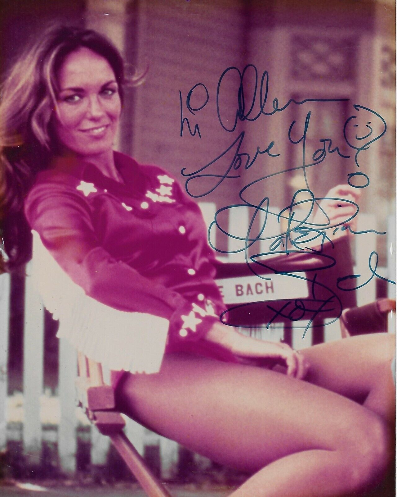 Catherine Back Original Autographed Photo Poster painting 8x10