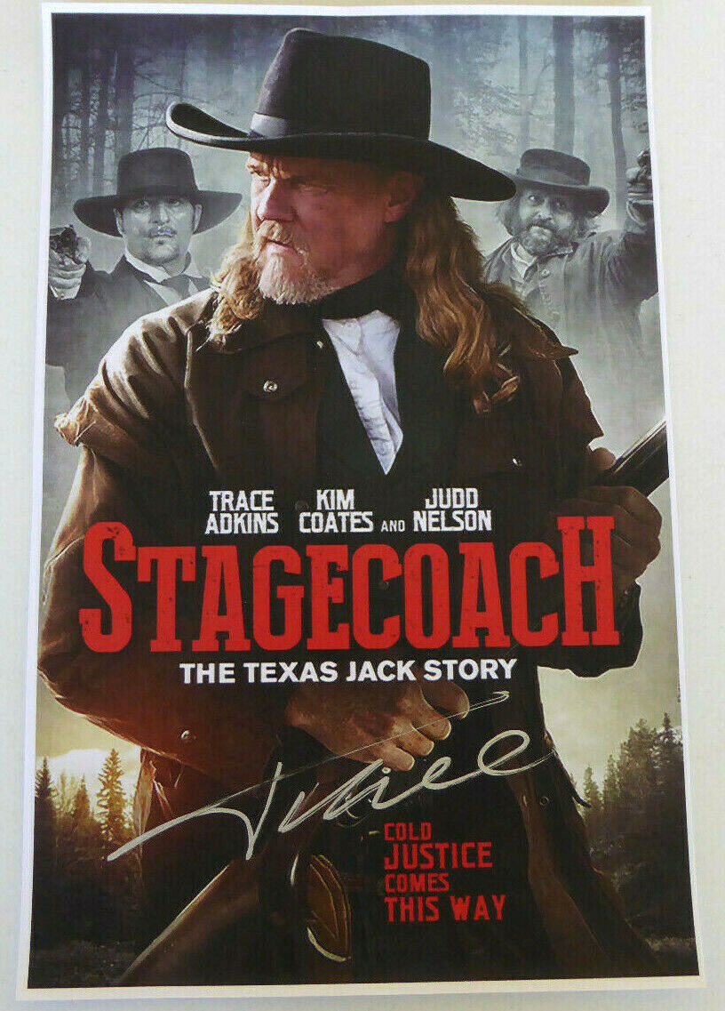 Trace Adkins Authentic Signed 11x17 Photo Poster painting Autographed, Stagecoach, Texas Jack