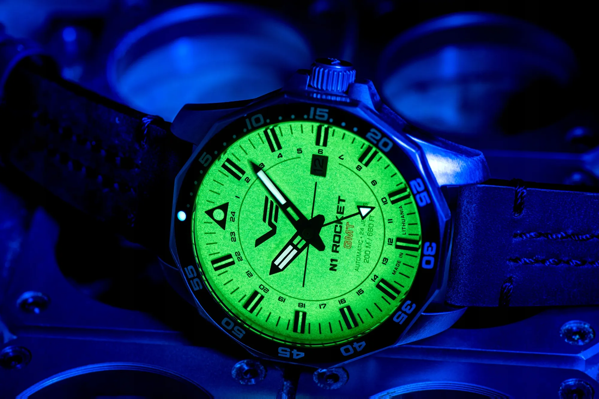 Pánske hodinky Vostok Europe NH34-225A713, hnedá, automatický mechanizmus
