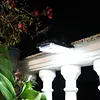 Portable Safety Wall Lights Waterproof LED Solar Motion Sensor Lights USB Charging Outdoor Clip On Solar Lights for Outside Fence Chain Link Camping
