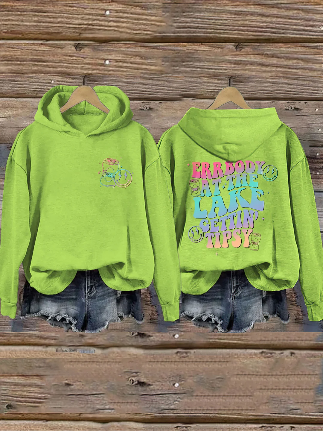 Errbody At The Lake Gettin Tipsy Hoodie