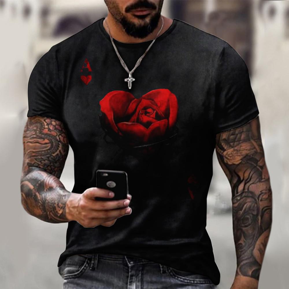 

Skull - 3D Printed Men T Shirt, 501 Original