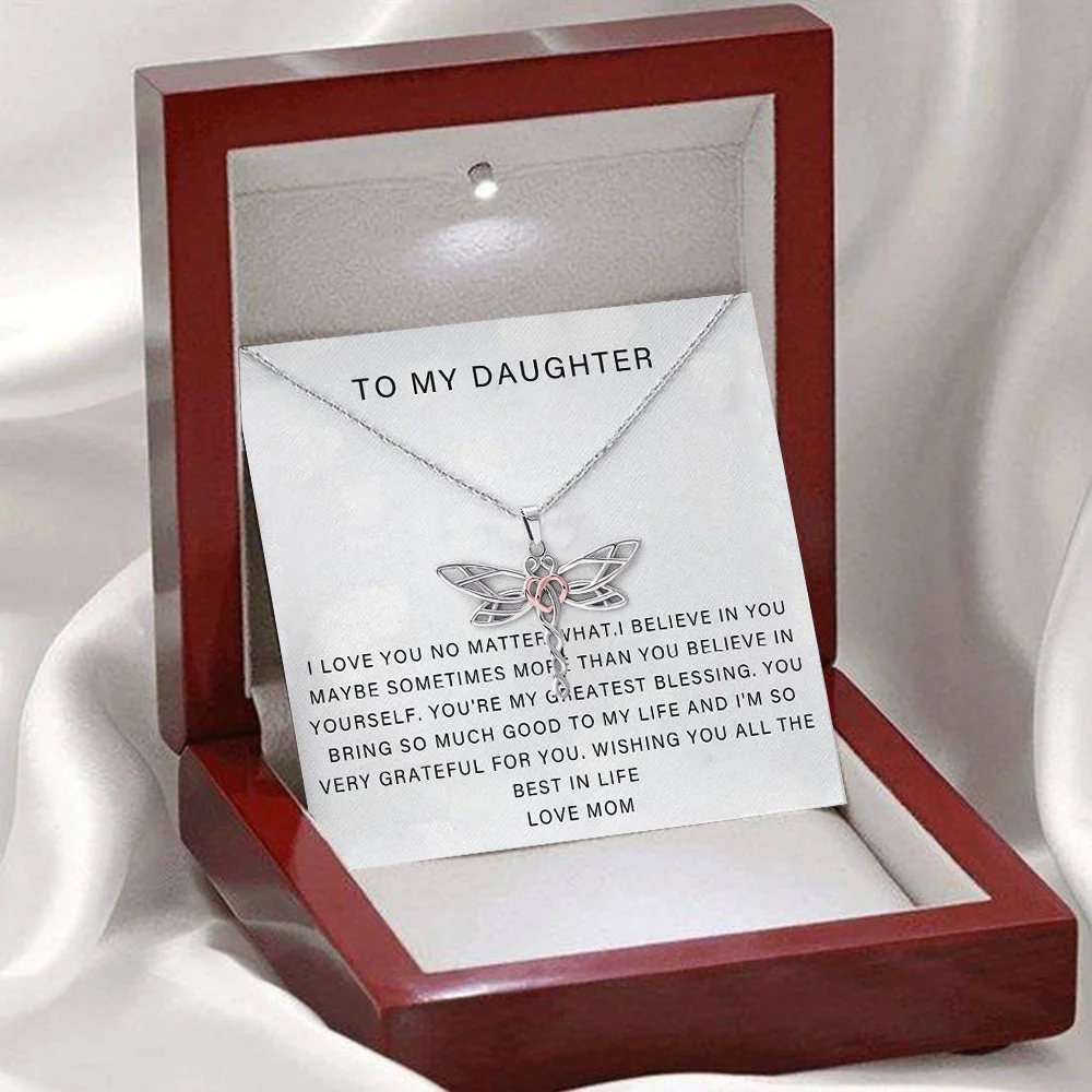 GIFT FOR DAUGHTER - DRAGONFLY NECKLACE