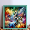 Color Music Symbol-11CT Stamped Cross Stitch 40*40cm
