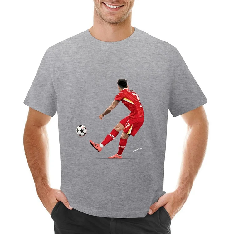 Luis Diaz Inspired Football Culture Men's T-shirt	