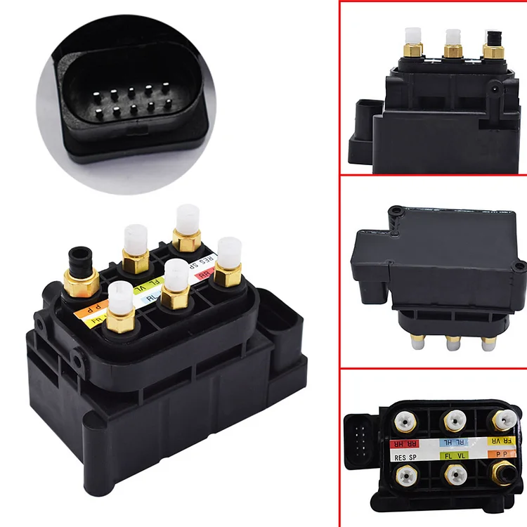 SEBLAFF Air Suspension Valve Block Air Supply Distribution Replacement for Replacement for GL350/GL450/GL550/ML250/ML350/ML400 2006-2015 2123200358 2513200058