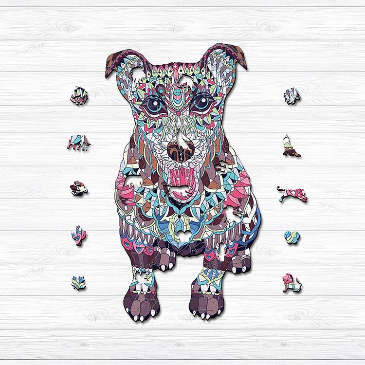 Dog Wooden Jigsaw Puzzle