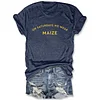 On Saturdays We Wear Maize Tee
