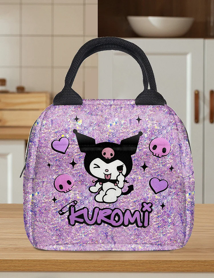 Cute Kuromi Anime Lunch Bag
