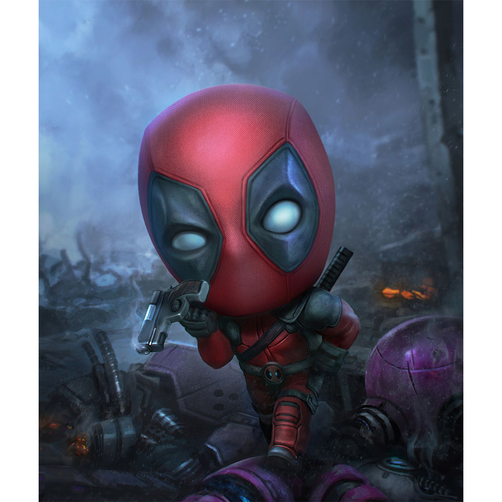 

Spiderman - 11CT Stamped Cross Stitch - 40*48CM, 501 Original