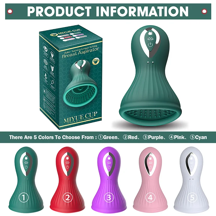 Leten MIMI Breast Pump Sucking Vibrating Massager