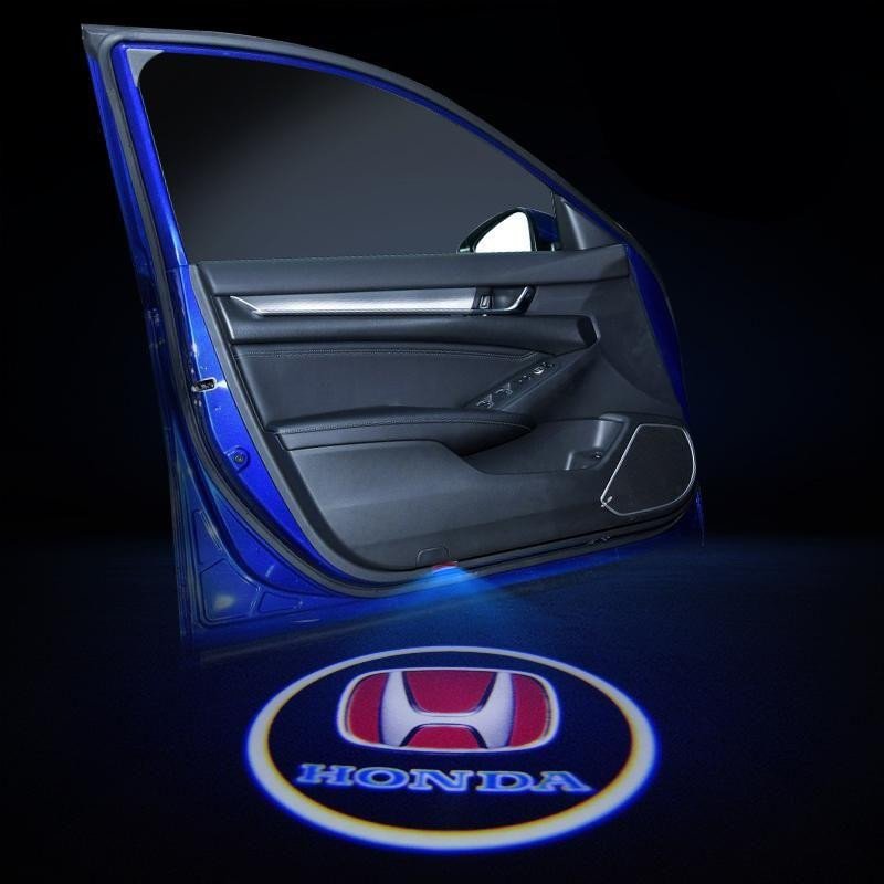 2x 3D Car Door LED Ghost Logo Projector Puddle Lights For Honda Accord 2013-2020 voiturehub dxncar