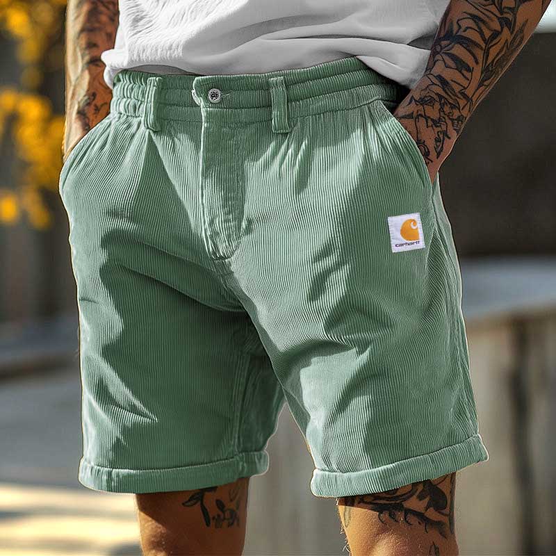 Men's Vintage Corduroy Walkshorts Surf Shorts