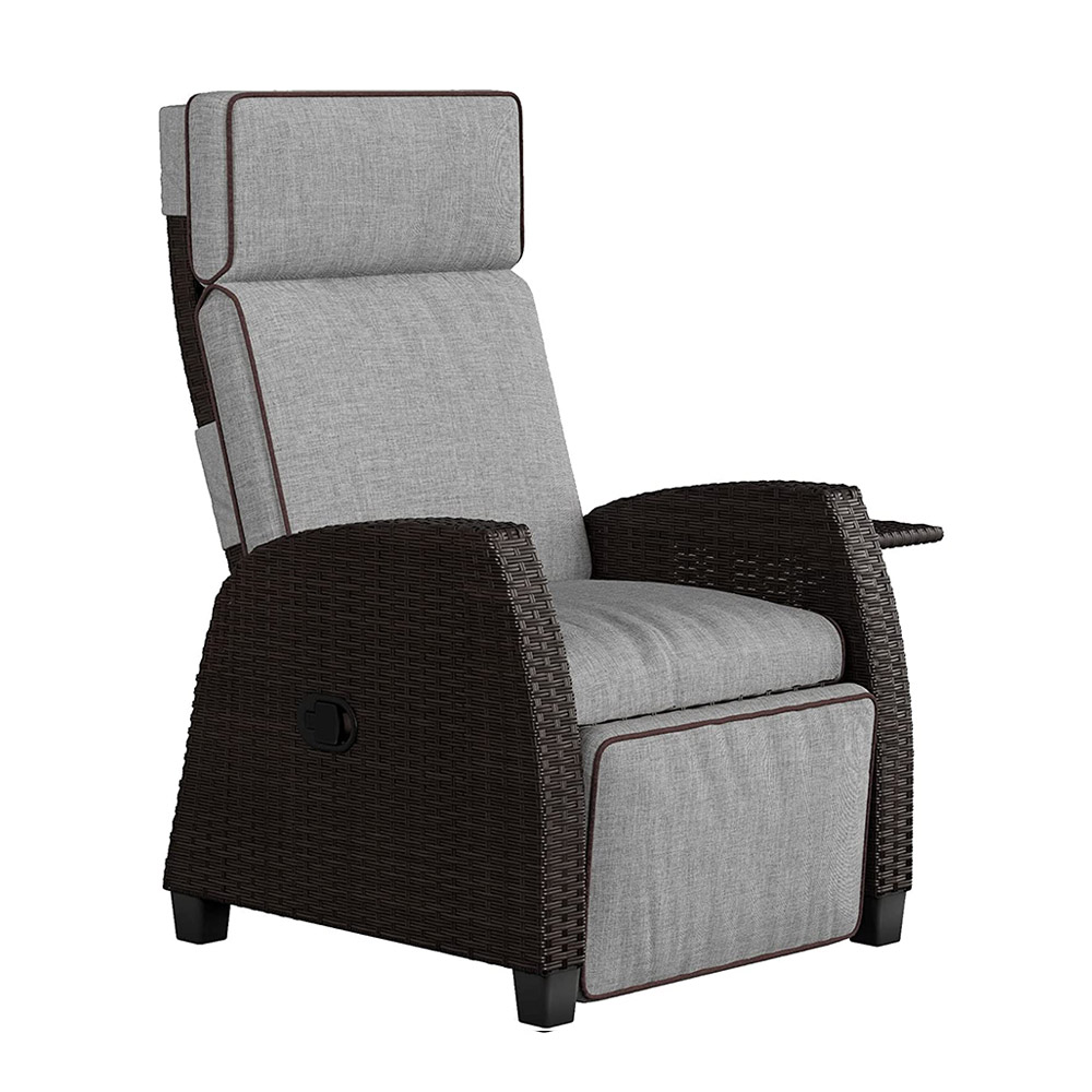 Wicker Recliner