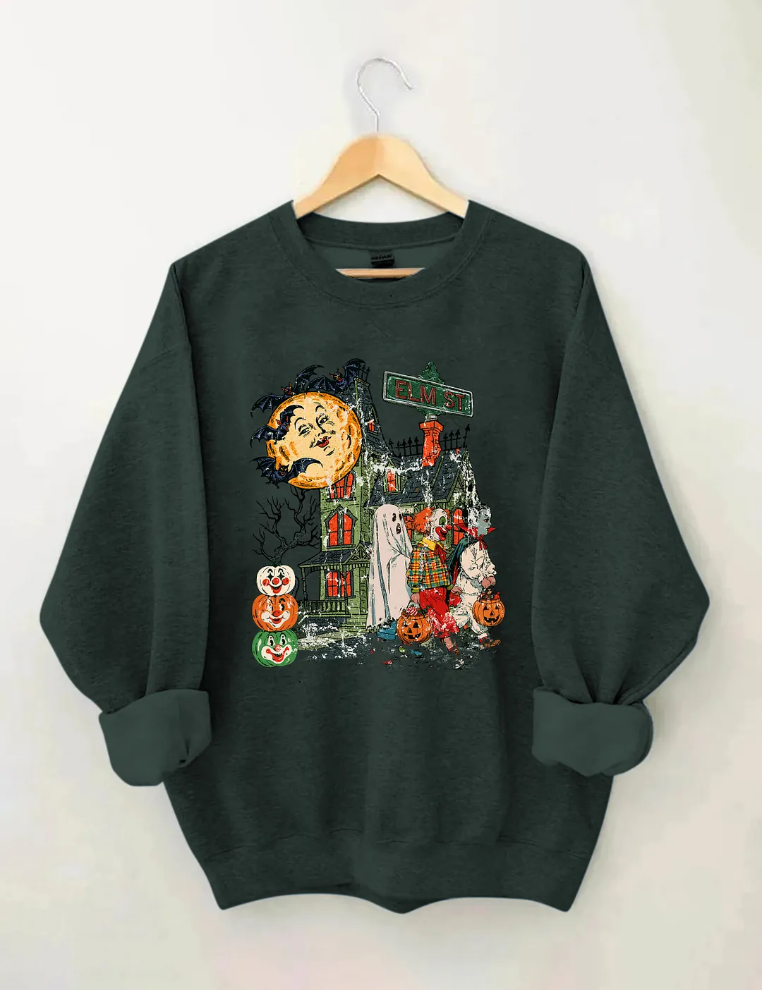 Spooky Trick-Or-Treaters Sweatshirt