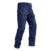 💥 2025 Hot Sale! Men's Outdoor Workwear Trousers with Elastic Cuffs, Cycling Trousers, Tactical Workwear Multi-pocket Trousers with 12 Pockets