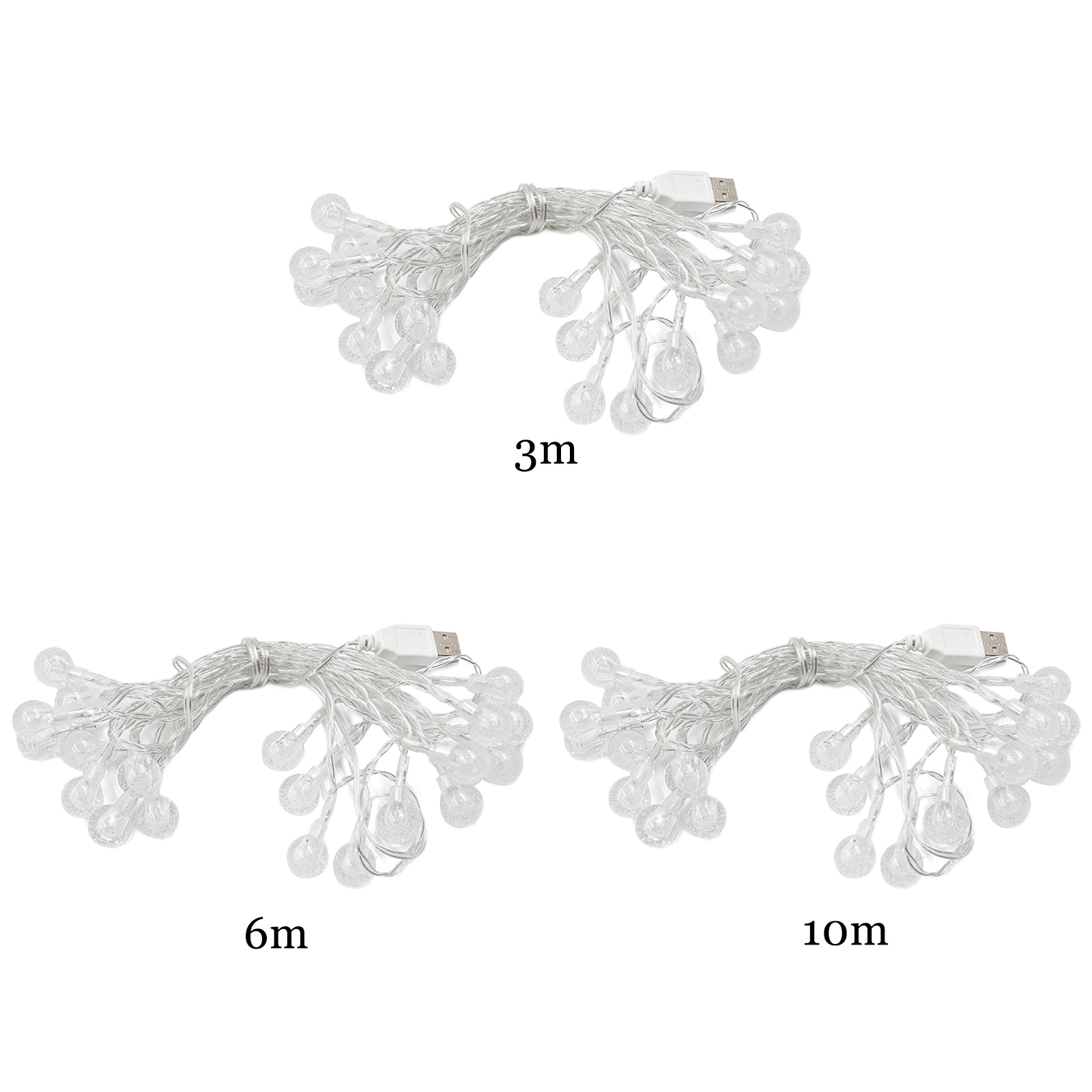 

Globe String Lights - Outdoor Camping LED Fairy Hanging Lights - 3/6/10m, 6m, 501 Original