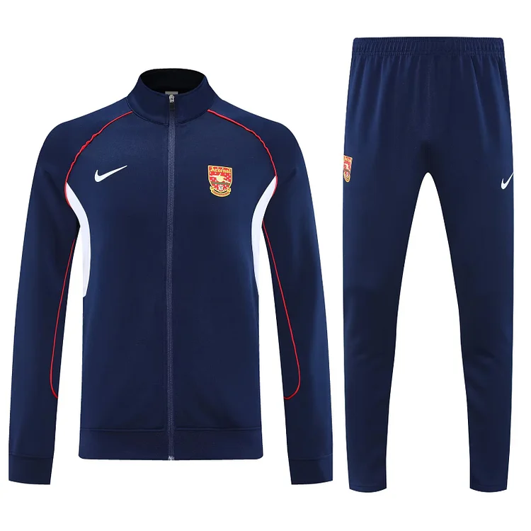 25/26 Arsenal Dark Blue Jacket Training Wear Set