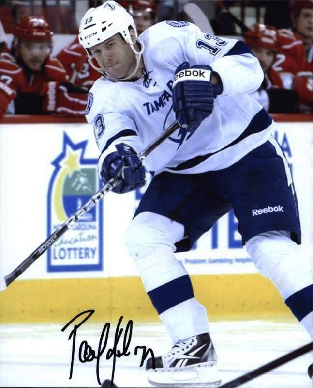 Pavel Kubina signed NHL hockey 8x10 Photo Poster painting W/Cert Autographed A0001