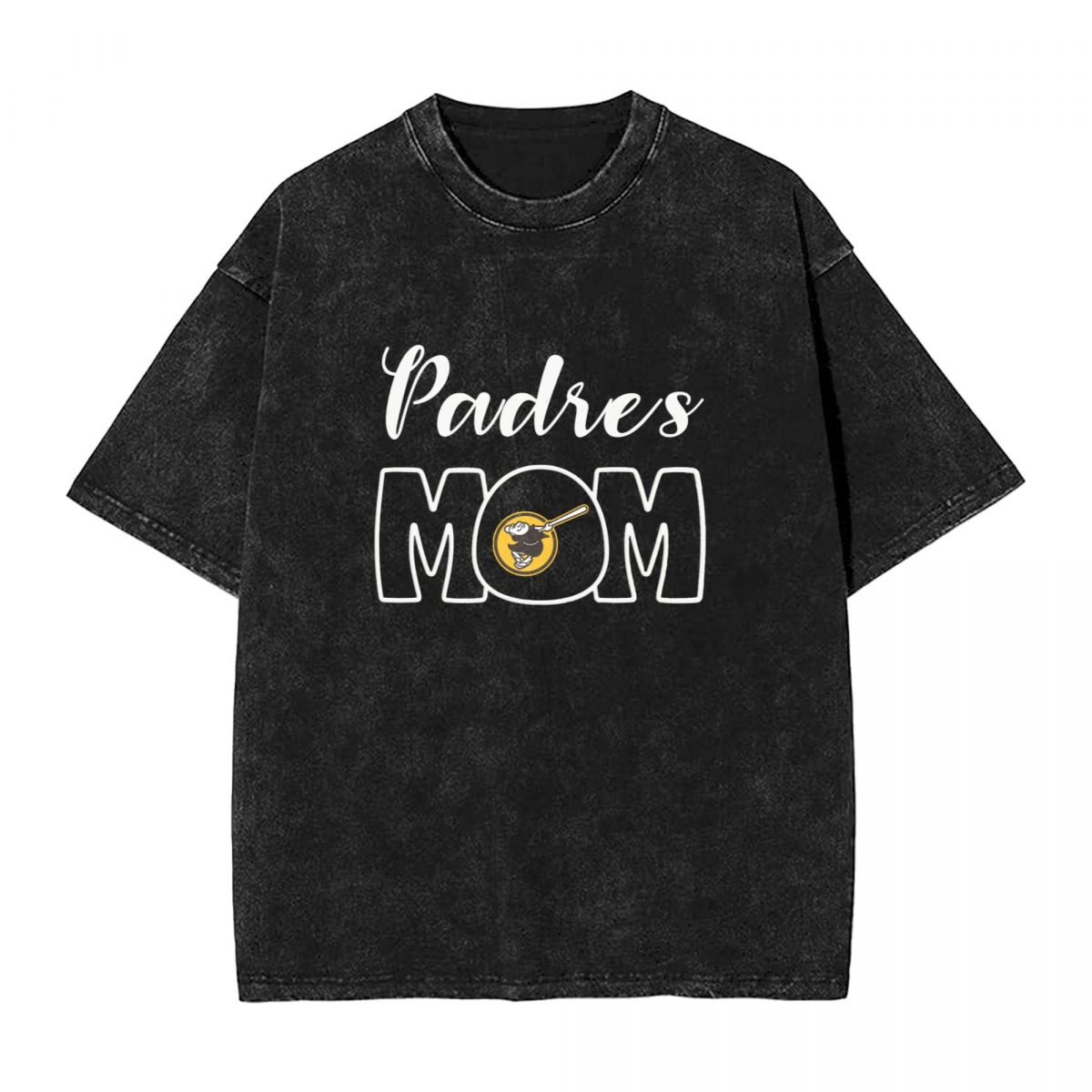 San Diego Padres Mom Men's Oversized Streetwear Tee Shirts